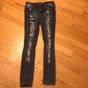 Mid rise ankle Jeggings